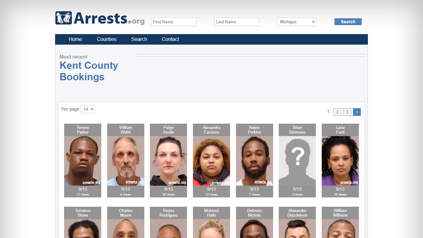 Kent County Arrests and Inmate Search